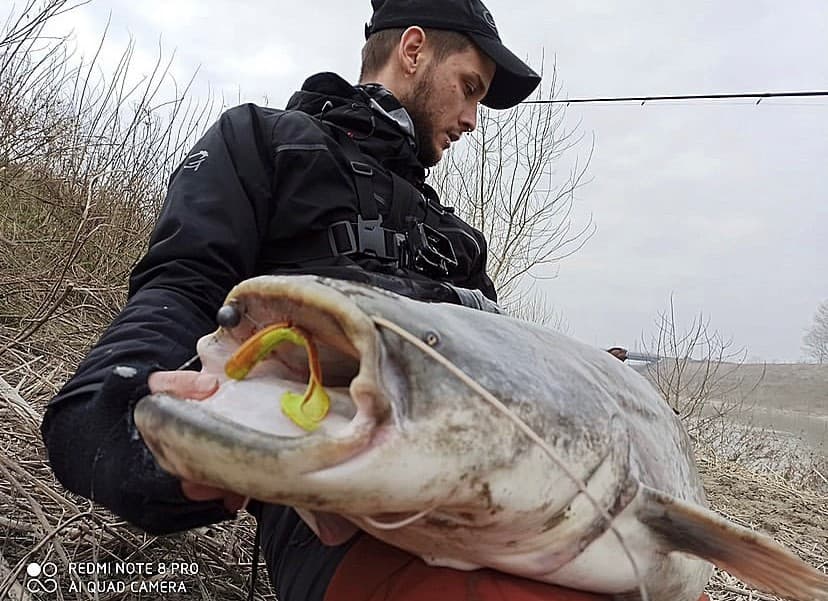 Uscita di pesca al Siluro