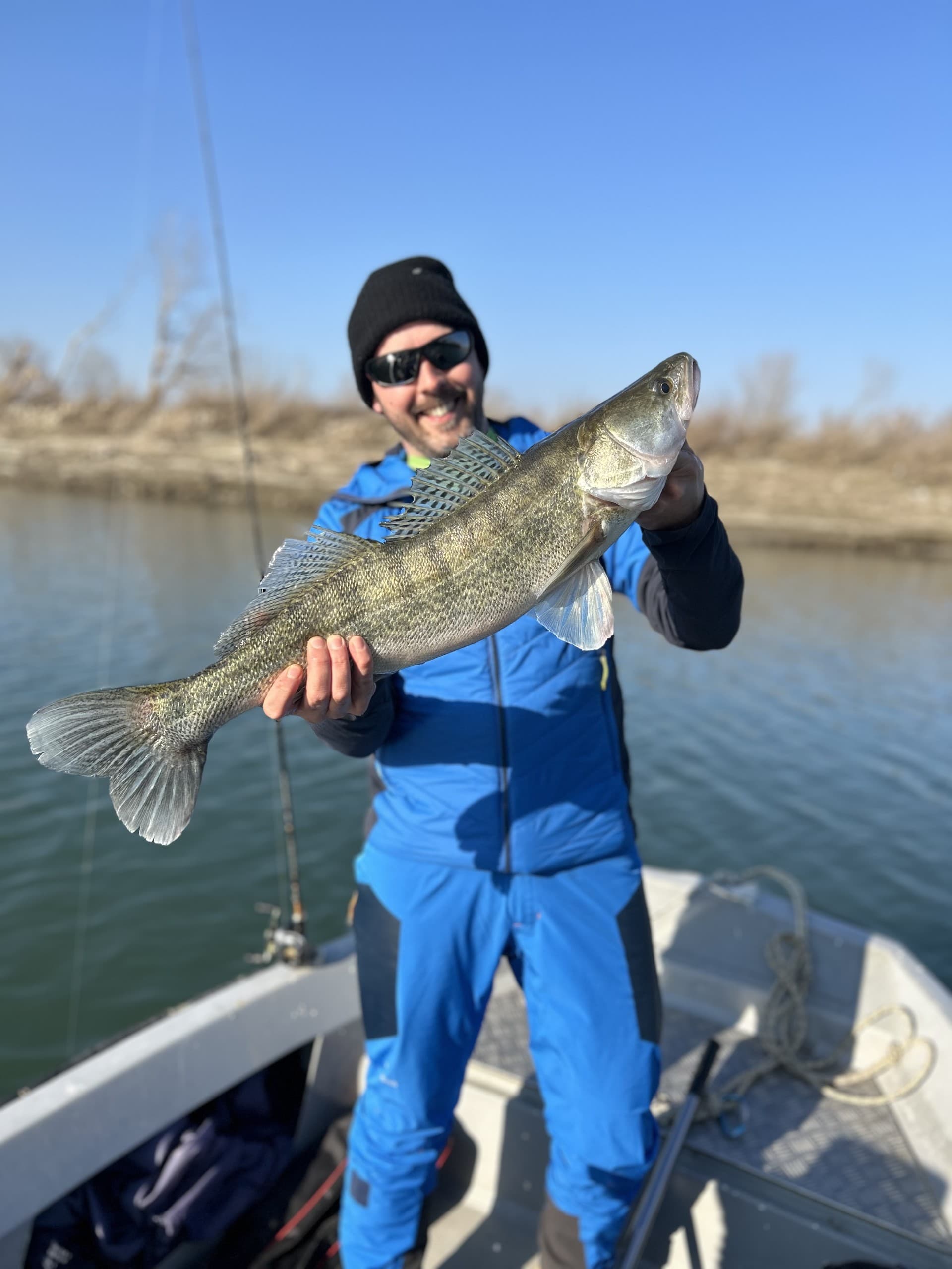 Uscita di pesca al Lucioperca