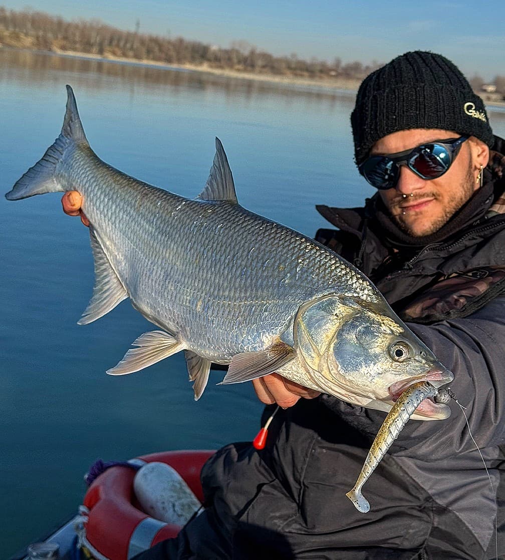 Uscita di pesca all'Aspio