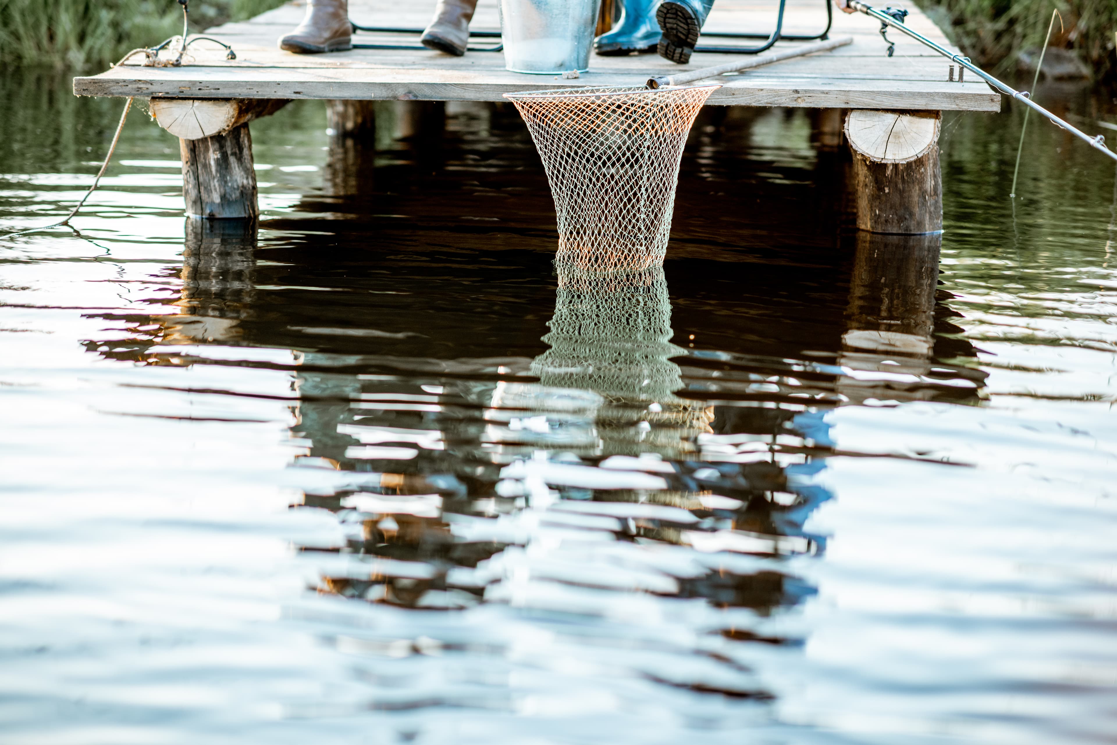 Fishing at Lake Endine with a Professional Guide
