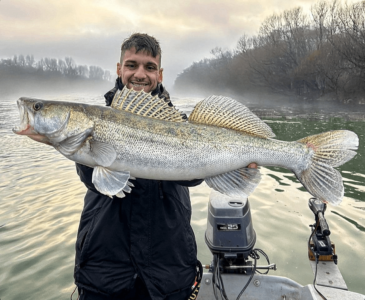 Uscita di pesca al Siluro